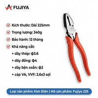  Nên mua kìm điện Fujiya cao cấp hay kìm giá rẻ Trung Quốc?